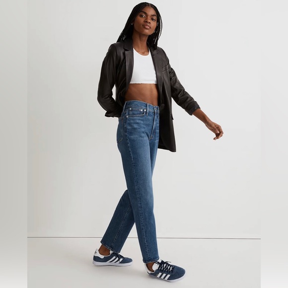 Madewell The Perfect Vintage Straight Jean in Mayfield Wash Size 26 - Picture 2 of 9